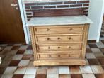 Ladekast met marmer blad. GERESERVEERD., Ophalen, Gebruikt, 100 tot 150 cm, 50 tot 100 cm