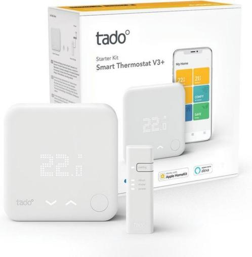 Kit de démarrage pour thermostat intelligent Tado V3+, Bricolage & Construction, Thermostats, Neuf, Thermostat intelligent, Enlèvement ou Envoi