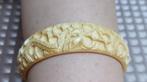 Armband, Ophalen of Verzenden, Zo goed als nieuw, Geel, Overige materialen