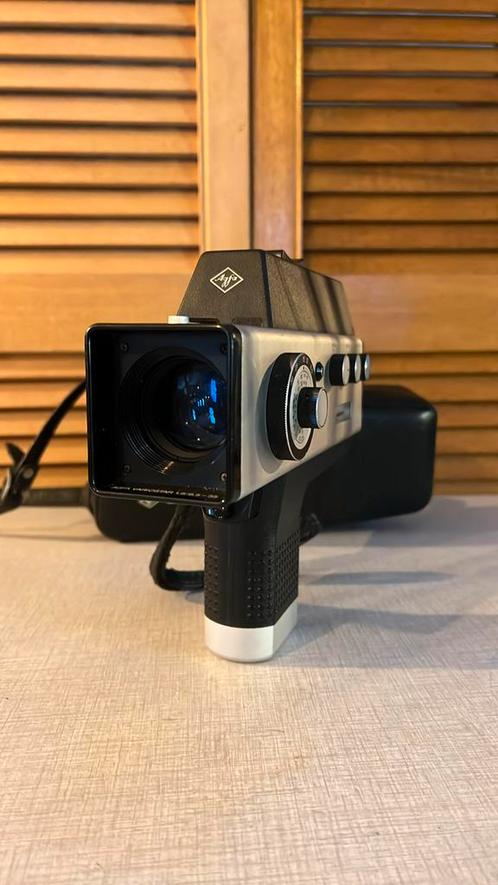 Agfa Movexoom super 8mm camera incl. draagtas, Verzamelen, Foto-apparatuur en Filmapparatuur, Filmcamera, 1960 tot 1980, Ophalen of Verzenden