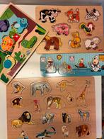 Inlegpuzzels, Kinderen en Baby's, Ophalen, Zo goed als nieuw, Van hout, Minder dan 10 stukjes