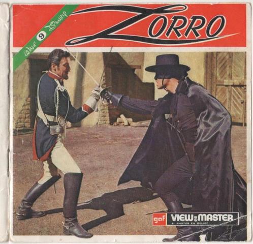 View-master Zorro B 469 FR, Antiek en Kunst, Antiek | Speelgoed, Ophalen of Verzenden