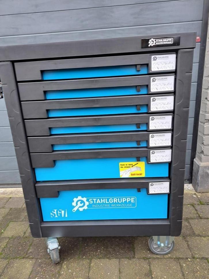 Gereedschapwagen Stahlgruppe, Doe-het-zelf en Bouw, Gereedschapskisten, Nieuw, Gevuld, Ophalen