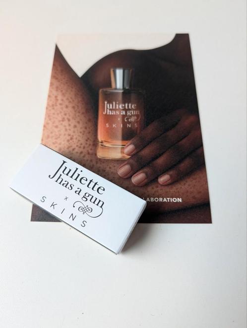 Juliette has a gun x skins edp 1,7 ml, Handtassen en Accessoires, Uiterlijk | Parfum, Nieuw, Ophalen of Verzenden