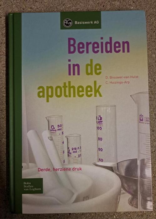 Basiswerk AG - Bereiden In De Apotheek, Boeken, Studieboeken en Cursussen, Zo goed als nieuw, Hogeschool, Alpha, Ophalen of Verzenden