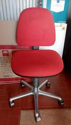 Chaise de Bureau tissus, Ophalen of Verzenden, Rood, Bureaustoel