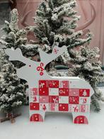 rendier in hout met adventskalender (24 laadjes), Diversen, Ophalen of Verzenden, Zo goed als nieuw