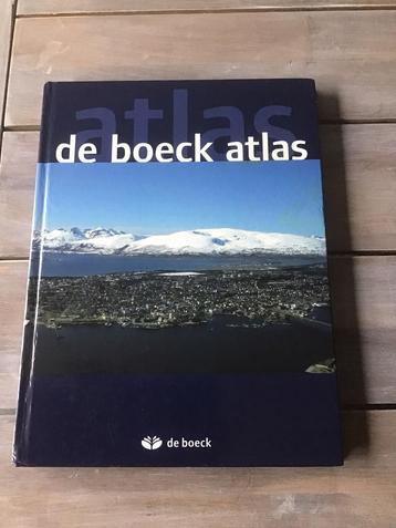 Atlas scolaire DE BOECK, Enlèvement, Comme neuf