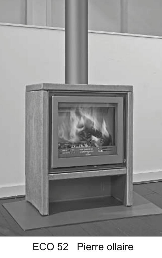 Poêle à bois Barbas ECO 52 pierre ollaire, Huis en Inrichting, Kachels, Zo goed als nieuw, Vrijstaand, Houtkachel, Hout, Ophalen