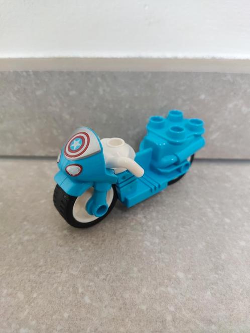 Lego Duplo moto Captain America, Enfants & Bébés, Jouets | Duplo & Lego, Comme neuf, Duplo, Enlèvement ou Envoi