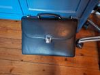 Cartable en cuir noir, Neuf, Cuir, Enlèvement, Porte-documents ou Cartable