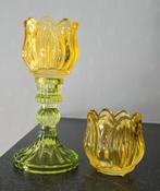 Paasdecoratie : 2 theelichten tulp, Enlèvement ou Envoi, Neuf