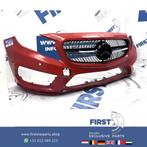 W156 BUMPER GLA AMG VOORBUMPER + DIAMOND GRIL ROOD WIT ZWART