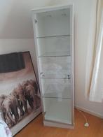 VITRINEKAST MET VERLICHTING, Huis en Inrichting, Kasten | Vitrinekasten, Ophalen, Met plank(en), Glas, 50 tot 100 cm