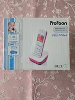 Téléphone fixe sans fil Profoon PDX-900rd, Ophalen, Zo goed als nieuw, 1 handset