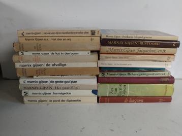 Lot van 22 oude boeken van Marnix Gijsen