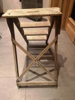 escabeau echelle bois ancienne bibliothèque, Enlèvement