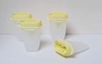 Tupperware™ « LollyTupp's » Glace - x 6 - blanc et jaune, Maison & Meubles, Envoi, Neuf, Jaune, Boîte