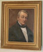 Antiek portret Olie op doek Ongesigneerd, Antiek en Kunst, Kunst | Schilderijen | Klassiek, Ophalen of Verzenden