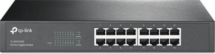 Switch TP-Link TL-SG1016D 16 port Gigabit Switch., Computers en Software, Netwerk switches, Nieuw, Ophalen