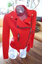 intens rood unieke jas of vest, Nieuw, Ophalen of Verzenden, Maat 36 (S), Rood