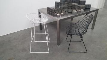 Pastoe design Cees Braakman 1x wire barstool beschikbaar voor biedingen