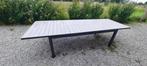 grote aluminium tuintafel 200/300cm, Tuin en Terras, Ophalen, Gebruikt, Rechthoekig