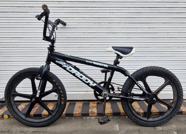 BMX Big DADDY, Fietsen en Brommers, Fietsen | Crossfietsen en BMX, Gebruikt, 16 tot 20 inch, Staal, Stuur 360° draaibaar, Voetsteunen