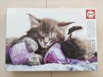 Puzzel van poes, Hobby en Vrije tijd, Denksport en Puzzels, Ophalen, 500 t/m 1500 stukjes, Zo goed als nieuw, Legpuzzel