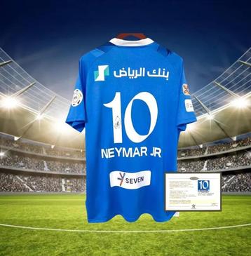Signed shirt Neymar beschikbaar voor biedingen