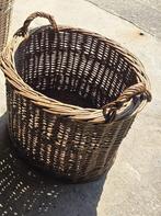 Rieten mand, Huis en Inrichting, Woonaccessoires | Overige, Ophalen, Zo goed als nieuw