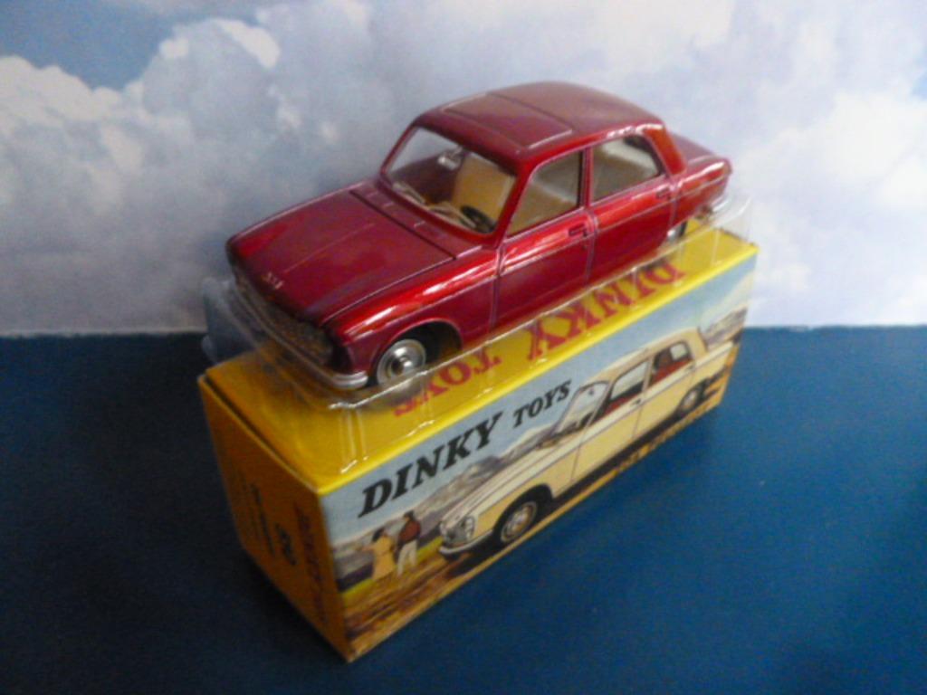 PEUGEOT 204 Berline 1/43 Atlas DINKY Neuve + Boite, Enlèvement ou Envoi, Neuf, Voiture, Dinky Toys