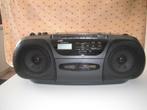 Vintage JVC stereo radio met cassettedeck + CD-speler, Audio, Tv en Foto, Stereoketens, Ophalen, Cd-speler, Gebruikt, JVC