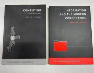2x boek Computing concise, Information modern corporation beschikbaar voor biedingen