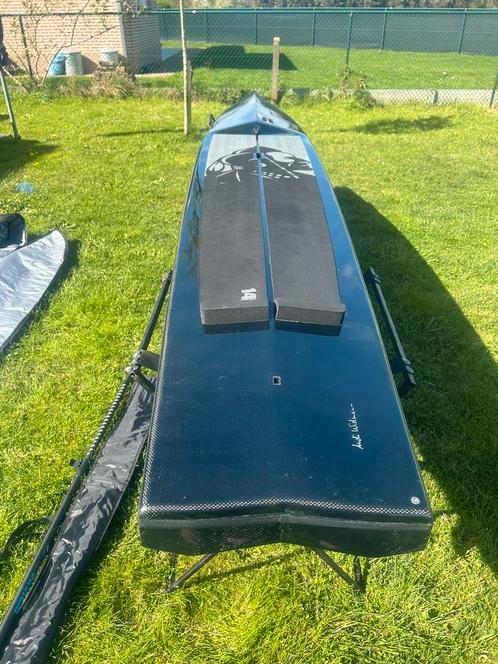 Race sup Indiana 14’ 24’’ super licht carbon met paddel, Sports & Fitness, Sports & Fitness Autre, Comme neuf, Enlèvement