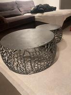 Salontafel tweedelig word samen verkocht!, Huis en Inrichting, Ophalen, Zwart, Rond, Nieuw