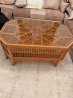 Table maricaine, Maison & Meubles, Tables | Tables de salon, Enlèvement ou Envoi, Utilisé, 50 à 100 cm, Chêne