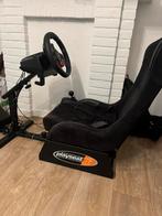 Playseat met stuur pedalen en versnellingspook, Enlèvement, Comme neuf