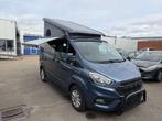 Ford Tourneo Custom (bj 2021), Auto's, Gebruikt, Zwart, Blauw, Parkeersensor
