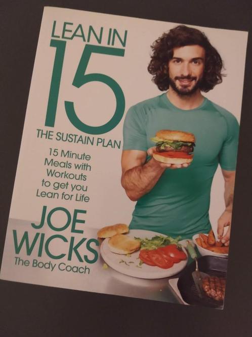 book/livre: Joe Wicks: Lean in 15 - The Sustain Plan, Boeken, Gezondheid, Dieet en Voeding, Zo goed als nieuw, Dieet en Voeding