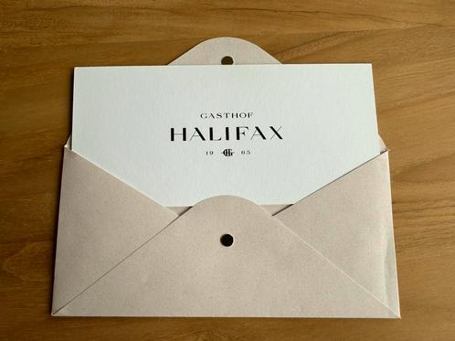 Cadeaubon Gasthof Halifax ter waarde van 350 euro, Tickets en Kaartjes, Kortingen en Cadeaubonnen