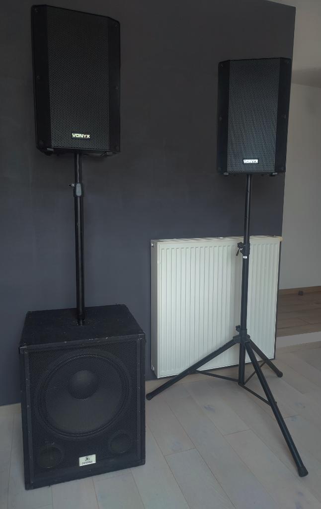 Professionele Luidsprekers Verhuur, Hobby en Vrije tijd, Feestartikelen | Verhuur, Ophalen