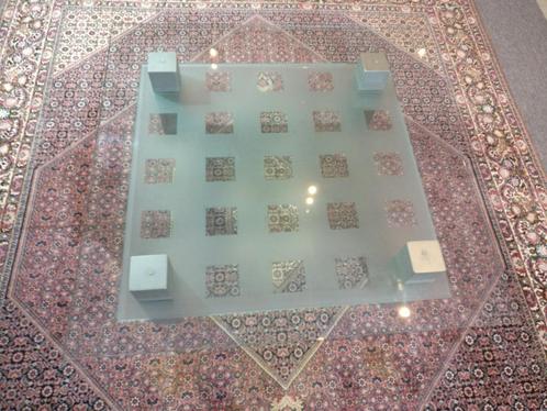 Salontafel, Huis en Inrichting, Tafels | Salontafels, Zo goed als nieuw, Minder dan 50 cm, 50 tot 100 cm, 50 tot 100 cm, Glas