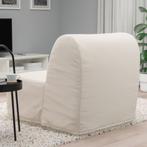 Hoes IKEA slaapzetel Lycksele, Huis en Inrichting, Slaapkamer | Slaapbanken, Ophalen, Zo goed als nieuw, Crème
