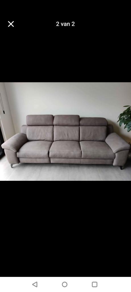 Sofa met relax. 3-zit, Huis en Inrichting, Zetels | Zetels, Zo goed als nieuw, Rechte bank, Driepersoons, 200 tot 250 cm, 75 tot 100 cm