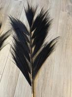 Kunstpluimen 3 stuks zwart, Huis en Inrichting, Woonaccessoires | Droogbloemen, Ophalen, Zo goed als nieuw