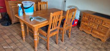 tafel stoelen beschikbaar voor biedingen