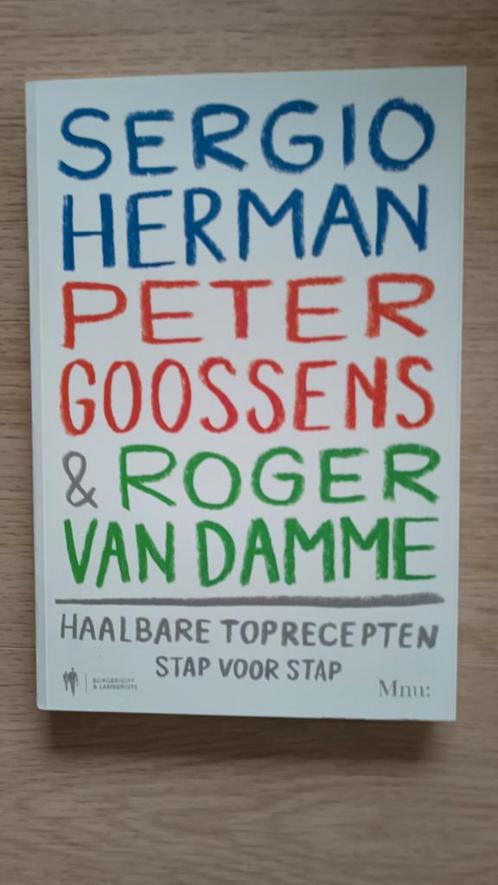 Sergio Herman, Peter Goossens en Roger van Damme, Livres, Livres de cuisine, Neuf, Enlèvement ou Envoi