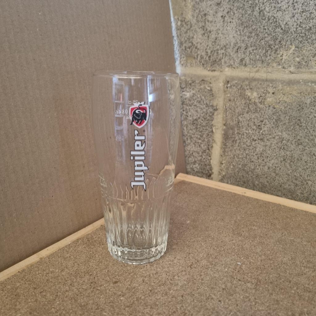 Verre Jupiler (modèle 12), Collections, Enlèvement ou Envoi, Utilisé, Verre ou Verres, Jupiler