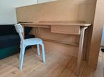 Houten bureau 140 (l)  X 60cm (b) met lade, Maison & Meubles, Bureaux, Enlèvement, Comme neuf, Bureau